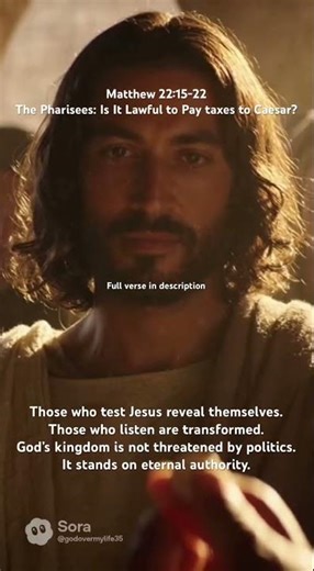 Matthew 22:15-22 The Pharisees: Is It Lawful to Pay taxes to Caesar?