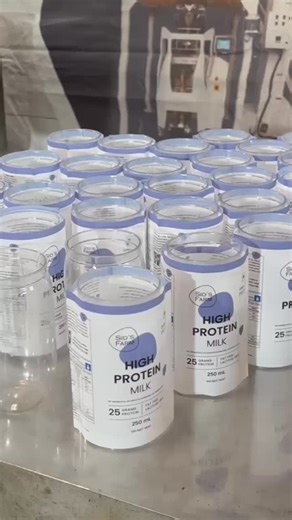 TruMark | Filling machinery | Mumbai on Instagram: "The TRUMARK Automatic Steam Shrink Tunnel Machine delivers a flawless, wrinkle-free 360° sleeve finish using controlled steam technology. Designed for Drink can, glass jars, plastic bottles and containers, it evenly shrinks PVC & PET-G sleeves without damaging heat-sensitive packaging. With a SS-304 stainless steel body, adjustable steam control, and high efficiency output, this machine ensures a premium branded look, enhanced product protectio