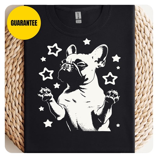 Star Bulldog T Shirt - Etsy
