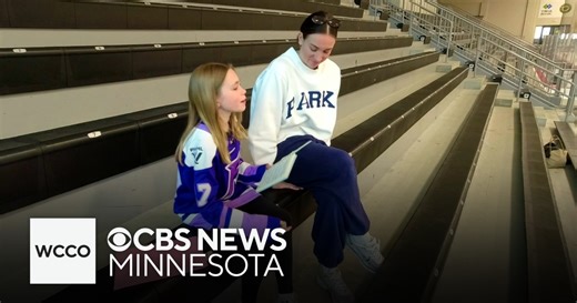WCCO’s kid reporter interviews her hero, Minnesota Frost star Taylor Heise