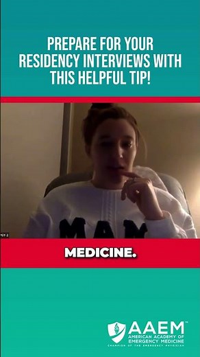 Helpful Residency Interviews Tip! | Ace Your Emergency Medicine Interviews