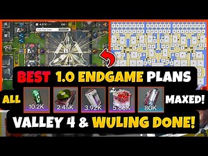 New UPDATED Wuling + Valley 4 Endgame Blueprints | MAXED 5 ★ GEARS & Productions