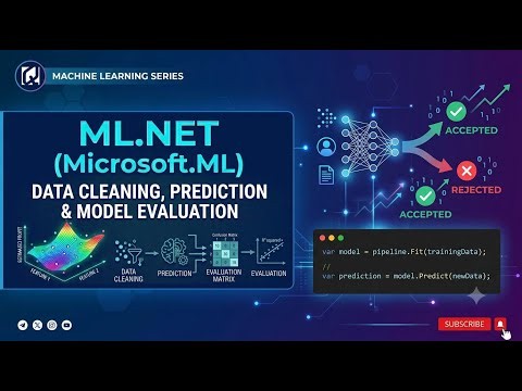 ML.NET (Microsoft.ML) - 15: ML.NET Regression, Data Cleaning, Prediction & Model Evaluation