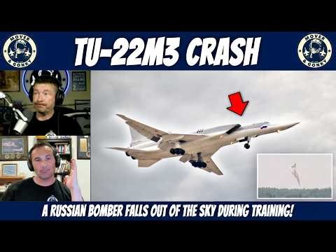 Russian Tu-22 Crash Caught on Video