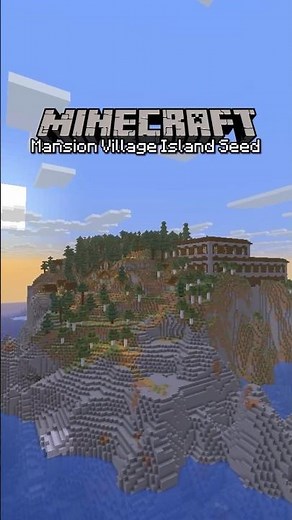 INSANE Mansion Village Island Seed (0.0001%)