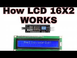 Working of LCD 16X2