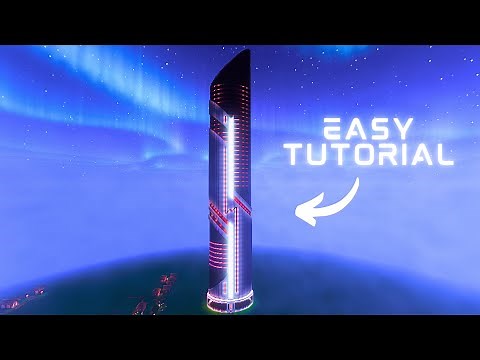 Minecraft: Futuristic/Cyberpunk Skyscraper Tutorial