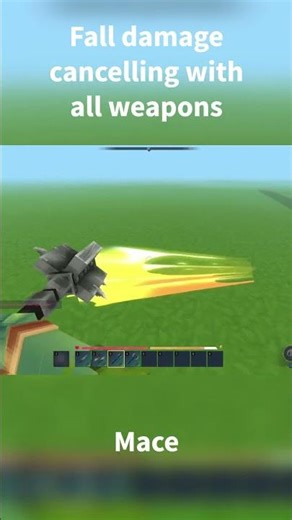 Fall Damage Cancelling with All Craftable Weapons in Hytale