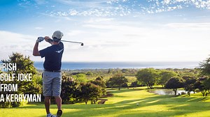 Kerryman Telling An Irish Golf Joke From An Irish Pub