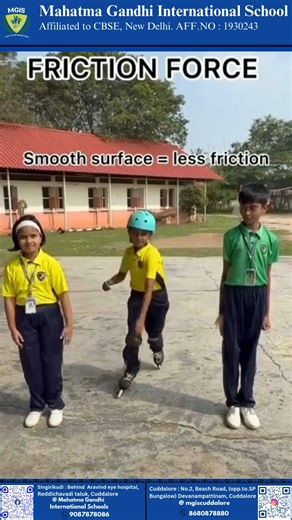 MGIS Cuddalore on Instagram: "🔬✨ Science in Action! Our Grade 5 students explored friction, static, and gravity forces through hands-on activities. With real-life examples and exciting experiments, they discovered how these forces shape our everyday world! 🌍⚡🧪 #Mgis #happyschooling #mgisuper #mgiscuddalore #YoungLearners"