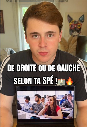 Je te dis si t’es de droite ou de gauche selon ta spécialité au lycée !#lycee #spe #specialite #politique #ecole