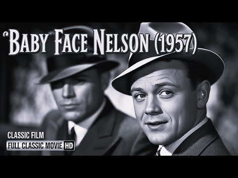 Baby Face Nelson (1957) Classic Film, Mickey Rooney, John Dillinger | Full Classic Movie HD