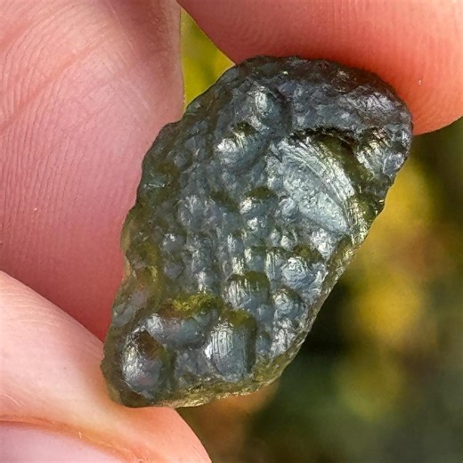 Authentic Raw Moldavite Crystal | Czech Tektite, Bohemian Stone | 31p-43 - Etsy