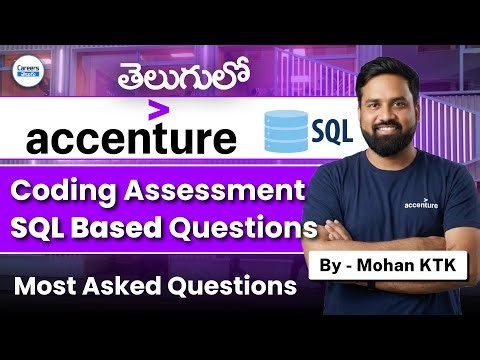 Accenture SQL Questions for Coding Assessment 2026, 2025 | Latest Questions & Solutions | in Telugu