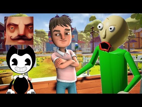 Hello Neighbor - New Neighbor Baldi Aaron Bendy Wednesday Addams Final History Part 1512 Gameplay TP