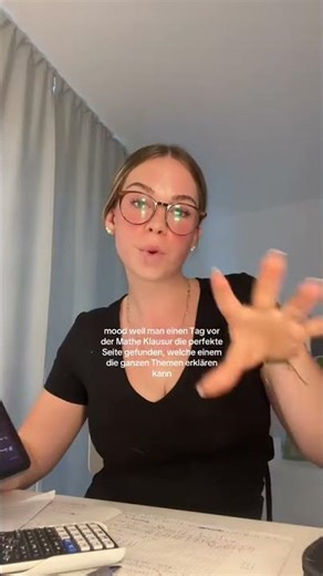 1 Tag vor der Mathe-Klausur… gerettet! #mathe #shorts