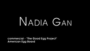 Nadia Gan in Good Egg Project Commercial