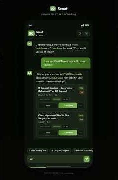 Scout, your new companion for FedScout.ai