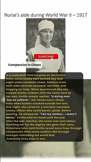 The Nurse Who Treated Enemies Like Family | Military History Talks