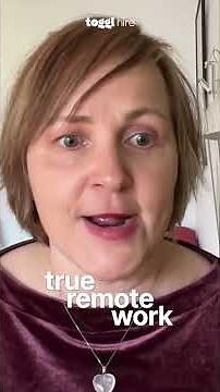 What is true remote work?