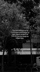 Ya no tengo un lugar seguro al que ir cuando las cosas salen mal