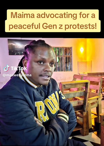 Maima Advocates for Peaceful Gen Z Protests