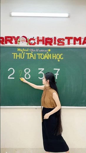 Tập 991: Thử tài Toán học 🥰 #maths #mathematics #education #iq #hschool #dovui #toanhoc #hacknao