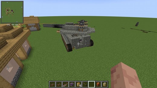 A fully functional main battle tank in the smallest possible form (Quasar-54)