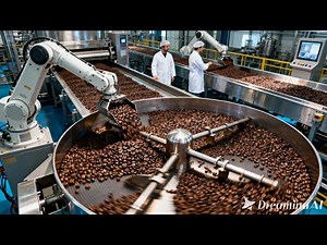 Inside the Coffee Factory: From Coffee Plant to Fragrant Roasted Beans | full process