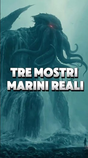 The 3 Biggest and Most Terrifying SEA MONSTERS! 🐙😱 #sciencecommunication #curiosities