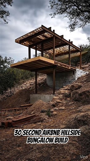 Modern Hillside Home Built From Start to Finish | Satisfying Construction Timelapse