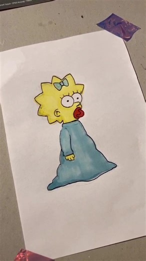 Tuto Dessin Maggie Simpson: Idées de Tuto Dessin Simpson