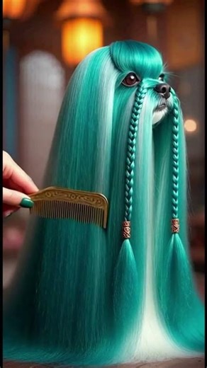 Lhasa apso The Eastern Dragon #dog haircuts#trendy dog haircuts#a fashionable dog#dog#grooming#dogs