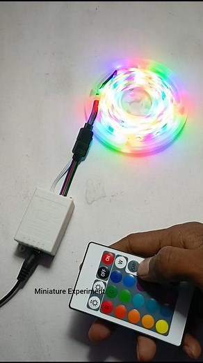 Under ₹100 RGB LED Light RC Controller Unboxing.