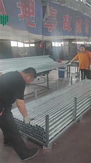 Packaging of Galvanized Posts