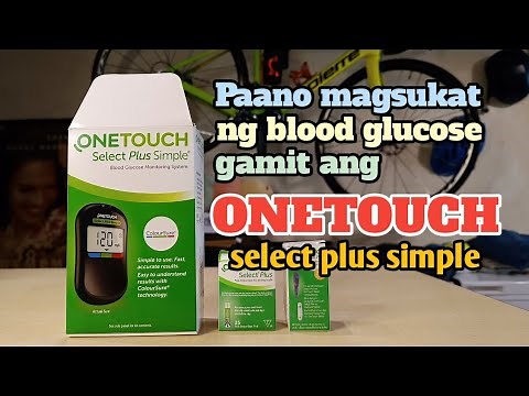 Onetouch Select plus simple | How to use | Blood glucose monitoring system | Blood sugar test kiit