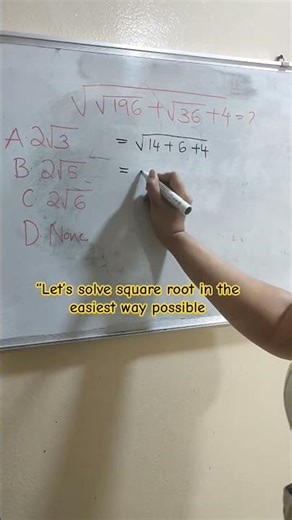 😮😮This Square Root Trick Will Shock You!”#shortsvideo
