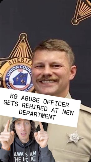 @alwaysfilmthepolice @alwaysforthepeople 📍Union County, NC Four years after a disturbing incident caught on camera, former Salisbury Police Officer James Hampton seen in a 2020 video lifting and striking his K9 partner, Zuul has now been sworn in as a deputy. Hampton resigned from the Salisbury Police Department before he could be fired. We just found out this officer actually just got hired at a new department. “Union County Sheriff Department” ( @union_county_sheriff / @unioncountysonc ) #sea