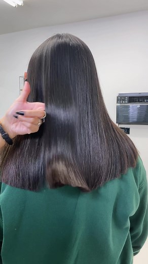 Blunt Cut Long Hair Inspiration