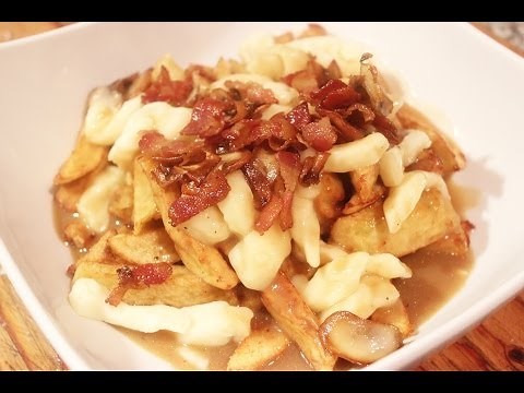Comment faire de la poutine maison aux bacon et champignons ~ Recette #2 ~ Cooking with Mira