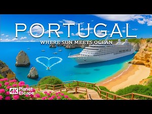 [4K] Portugal 2025 🇵🇹 – Discover Algarve’s Stunning Beaches & Coastal Paradise with Deep House Chill
