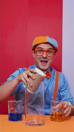 Blippi's Colorful Experiment🧪 #science #colors