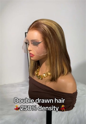 Premium Double Drawn Human Hair Wigs