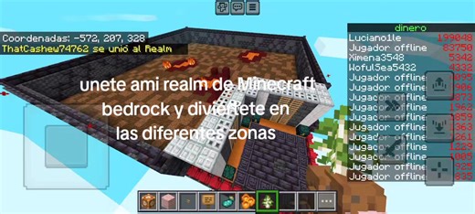 #minecraftbuilding #minecraft #bedrockedition realm de Minecraft bedrock 2026