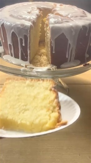 9.8K views · 223 reactions | Lemon Poundcake Recipe: Oh, I love lemon...