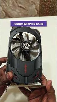 AMD RX 550 Graphic Card Unboxing #shorts