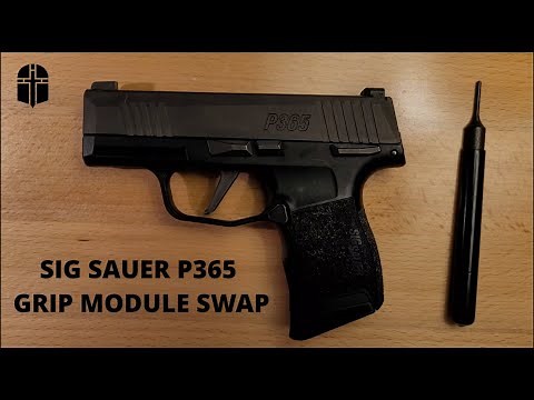 Sig Sauer P365 Grip Module Change - Wilson Combat