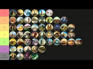 Ranking the World Wonders in Civilization V (Lekmod v34.5 Tier List)