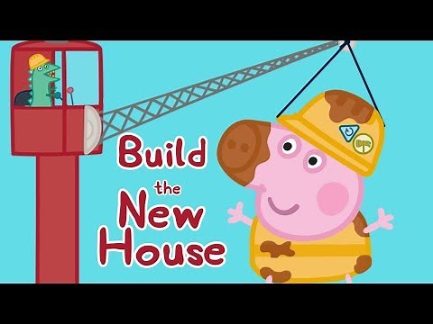 Peppa Pig | The New House - Learn Shapes for Kids | Learn With Peppa Pig