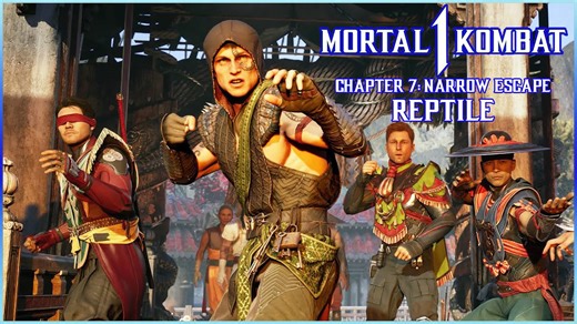 Mortal Kombat 1 - Chapter 7: Narrow escape (Reptile)